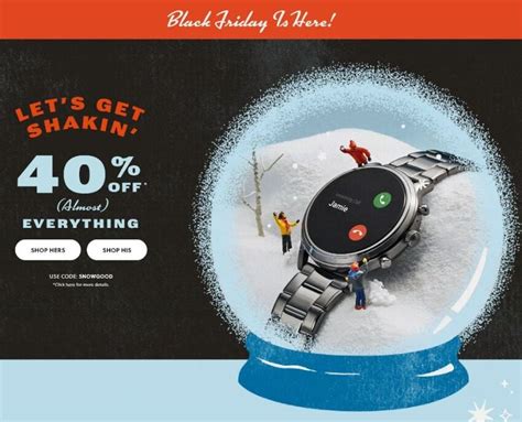 fossil black friday deals.